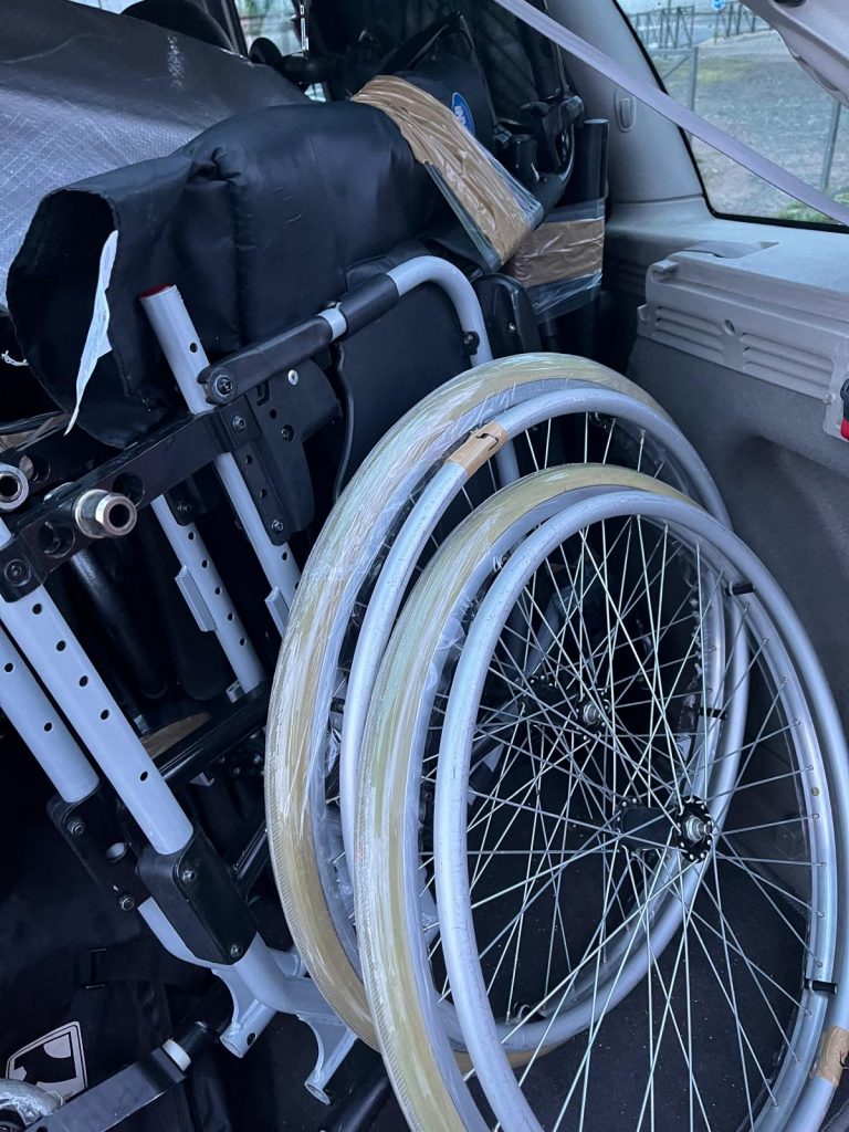fauteuil transporté